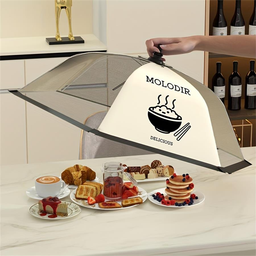 Food Storage On Table - 1 Foldable Food Cover, Vegetable Cover,