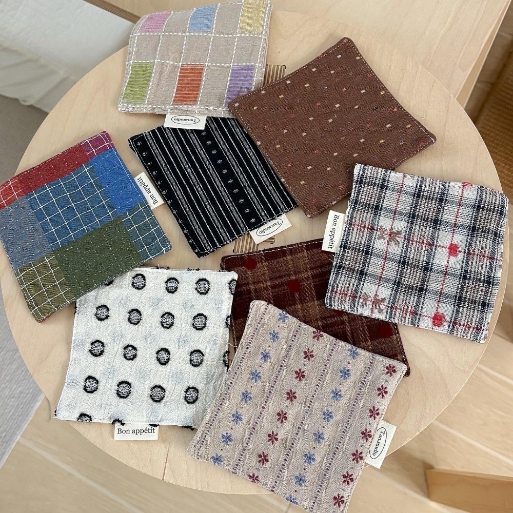 Food Storage On Table - New Colored Water Cup Mat Cotton