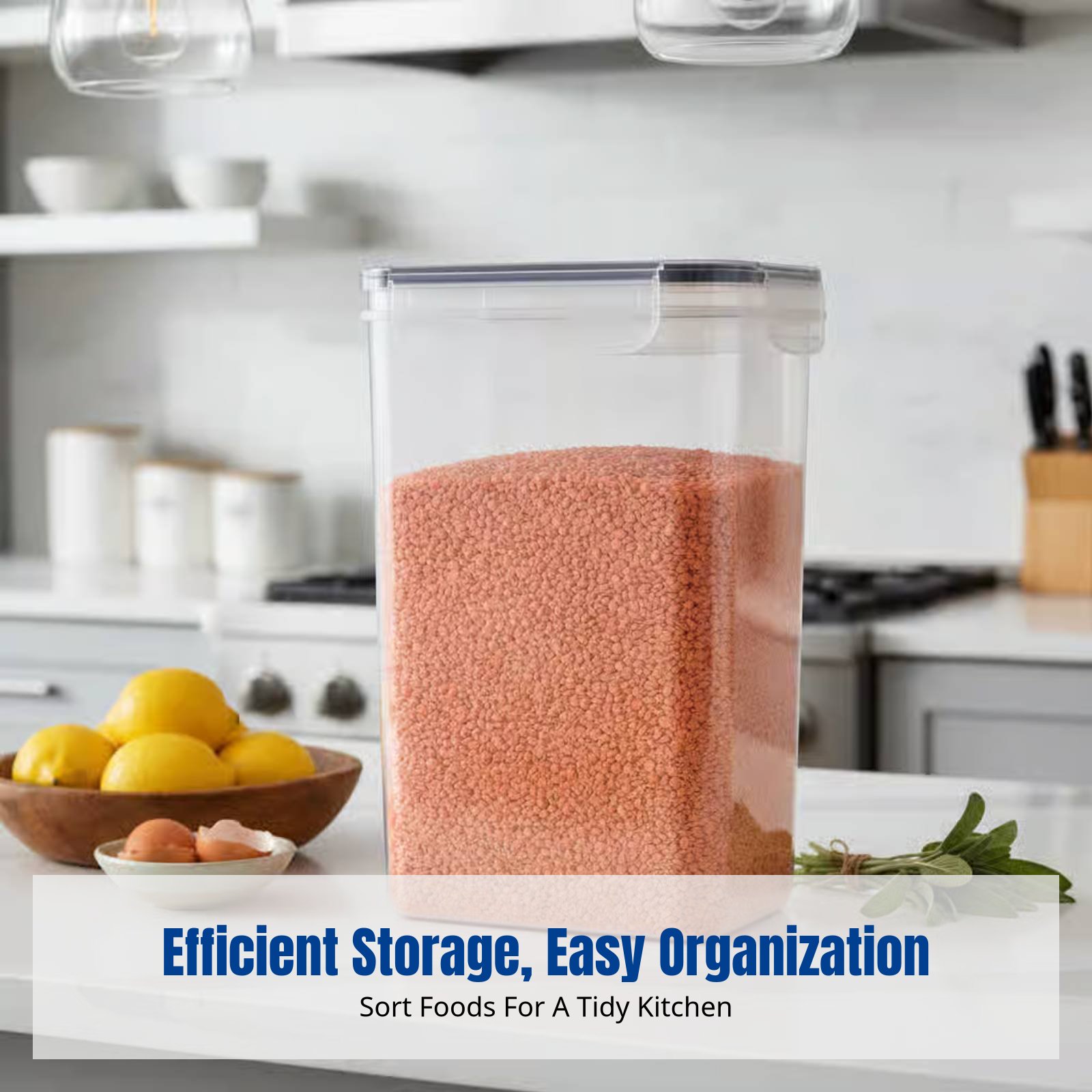 Airtight Food Storage Containe - Food Storage Organization recension och pris
