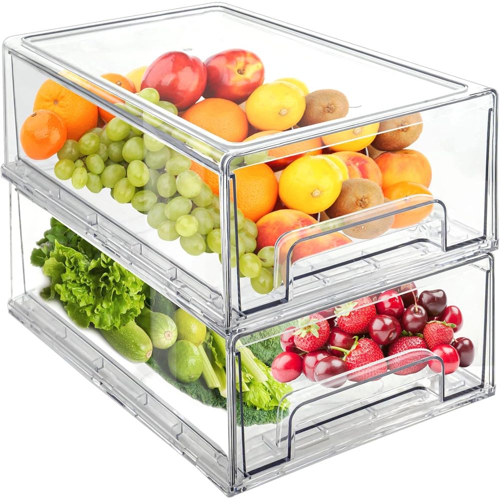 Clear Ridge Pull Out Stackable - Food Storage Without Pantry recension och pris