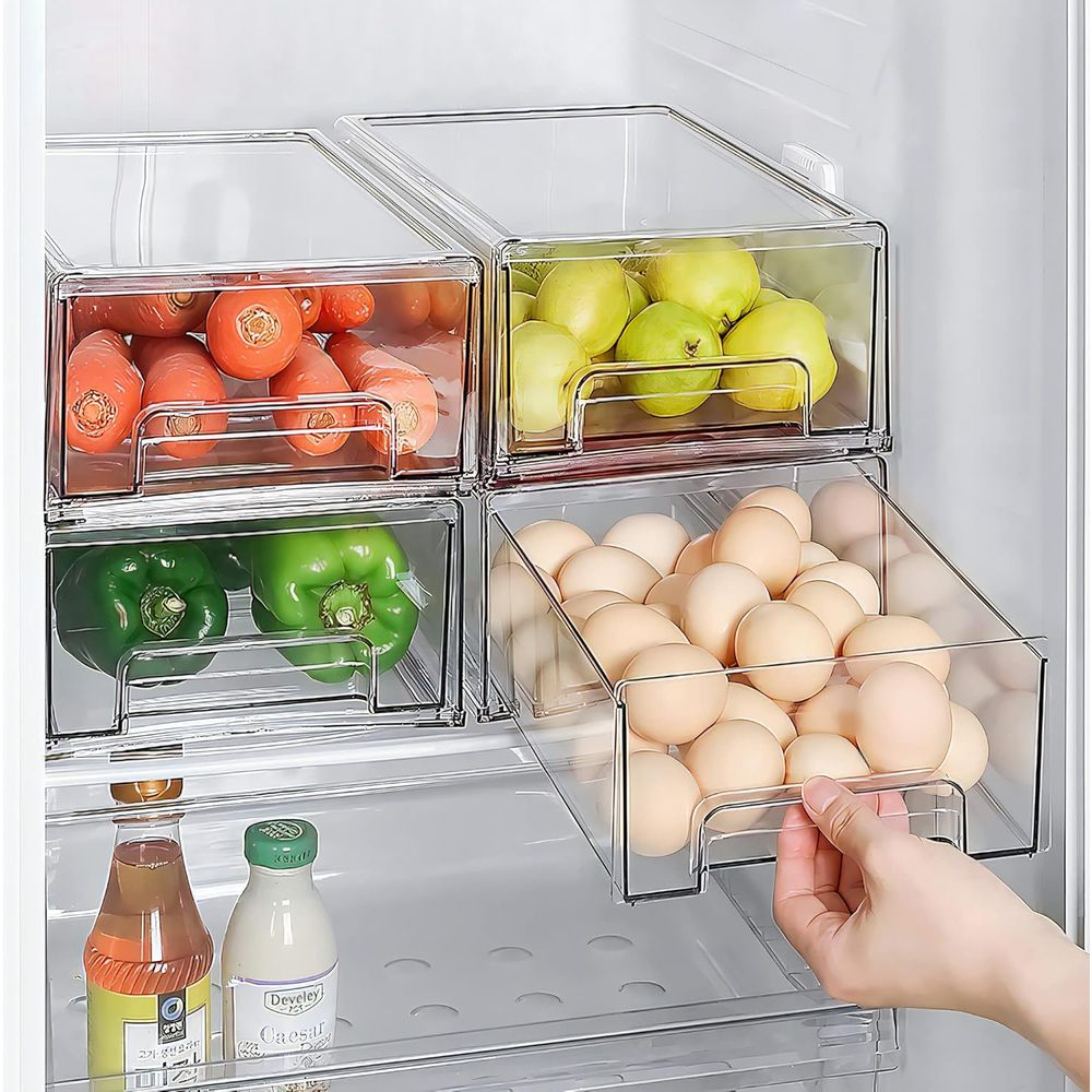 Clear Ridge Pull Out Stackable - Food Storage Without Pantry recension och pris