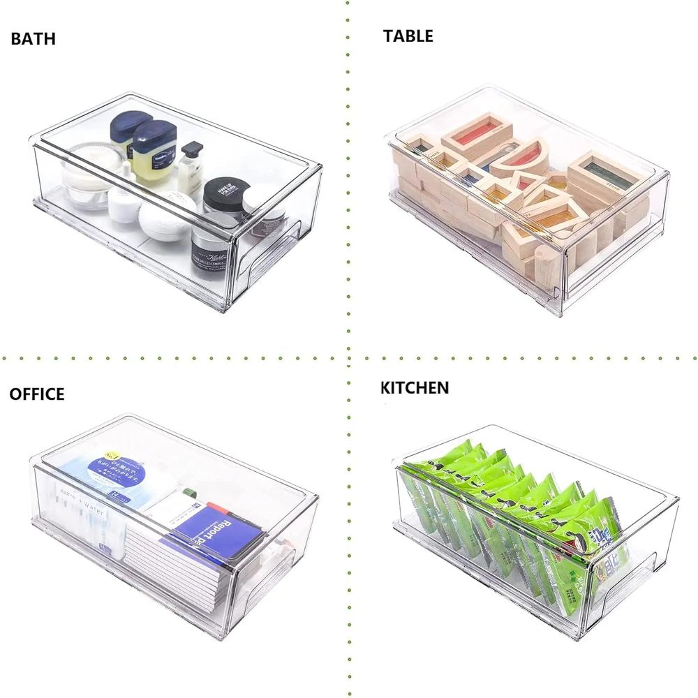 Clear Ridge Pull Out Stackable - Food Storage Without Pantry recension och pris