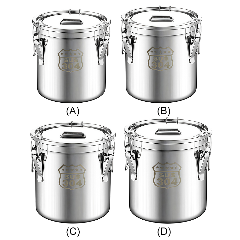 6/12/21/33L 304 Stainless Stee - Food Storage Canister recension och pris