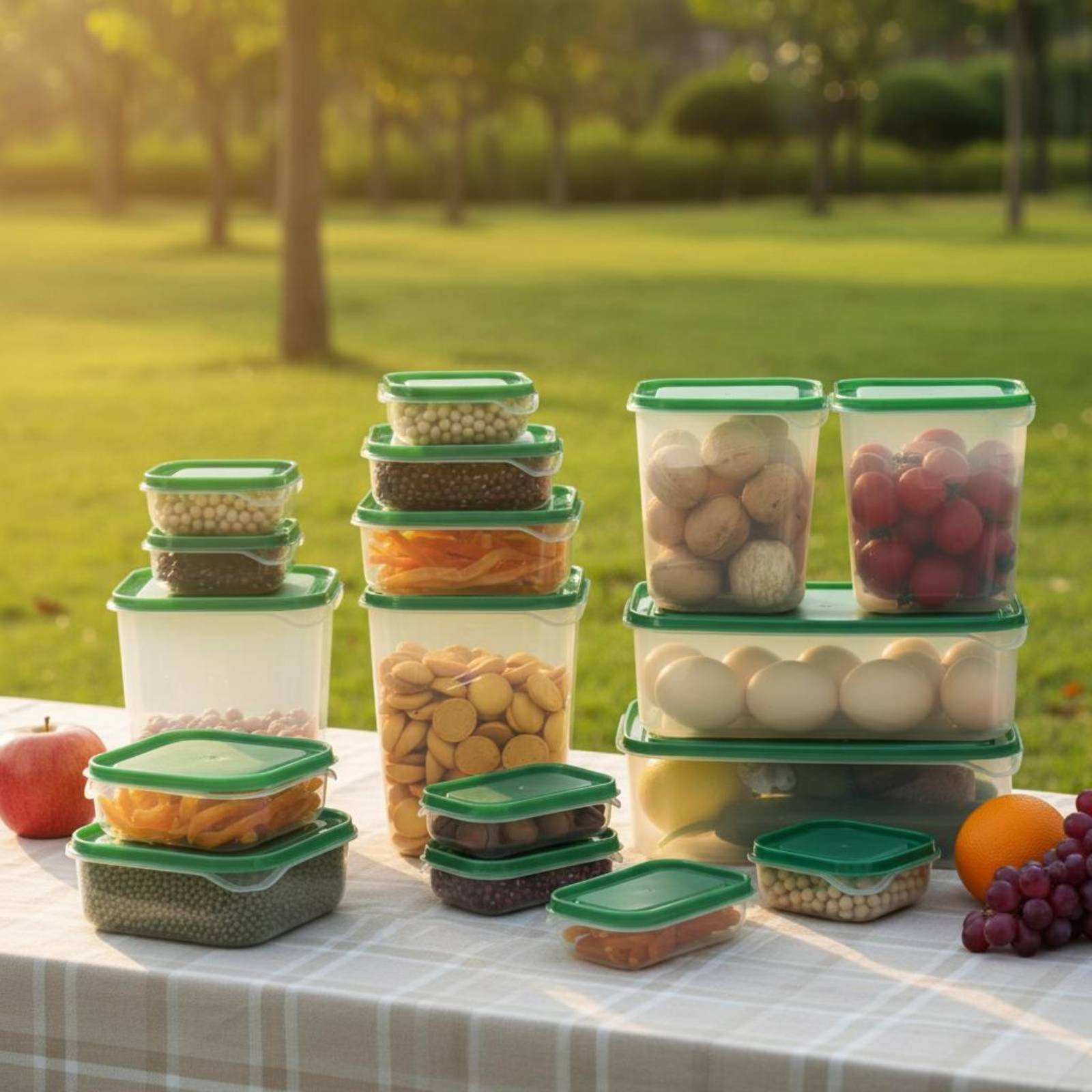 17 Pieces Fridge Storage Box S - Food Storage Containers Plastic Box recension och pris