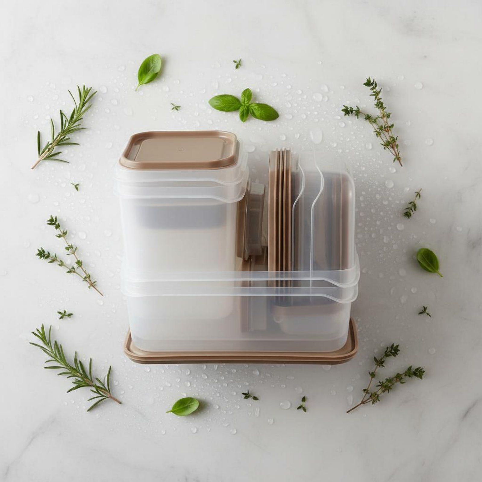 17 Pieces Fridge Storage Box S - Food Storage Containers Plastic Box recension och pris