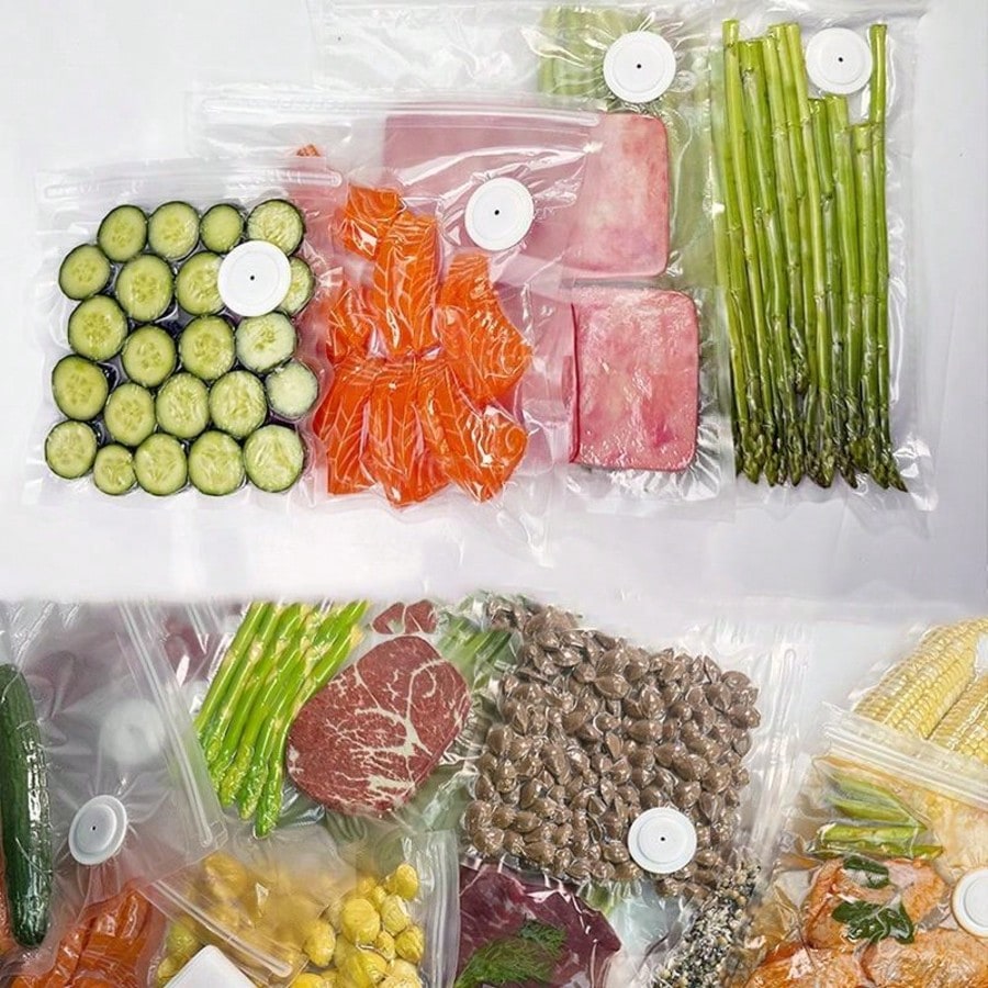 30pcs Reusable Vacuum Bags+1 C - Food Storage Vacuum Bags recension och pris