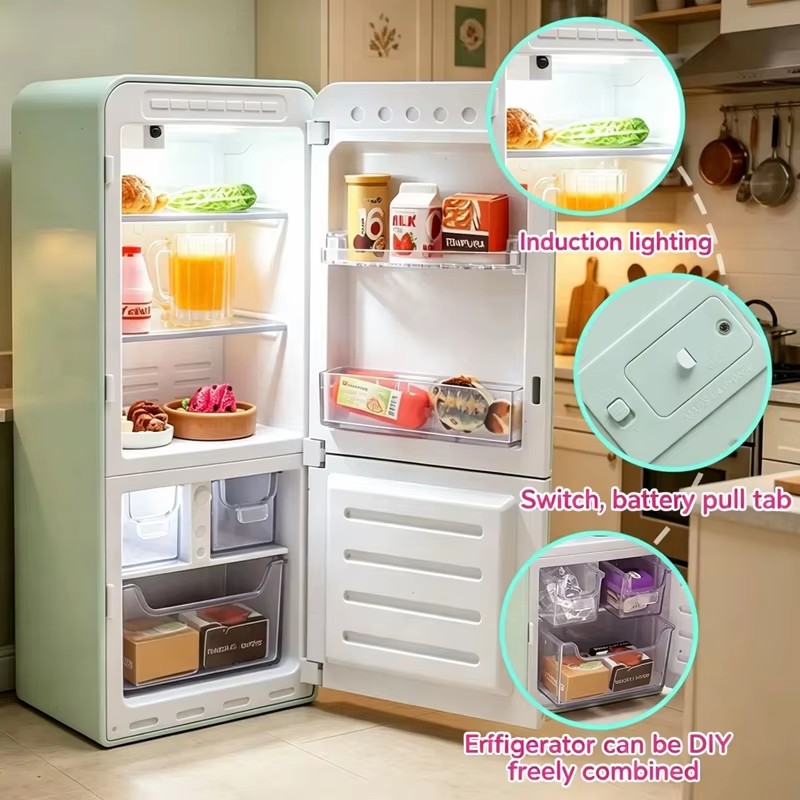 4-Color Mini Fridge Blind Box  - Food Storage On Table recension och pris