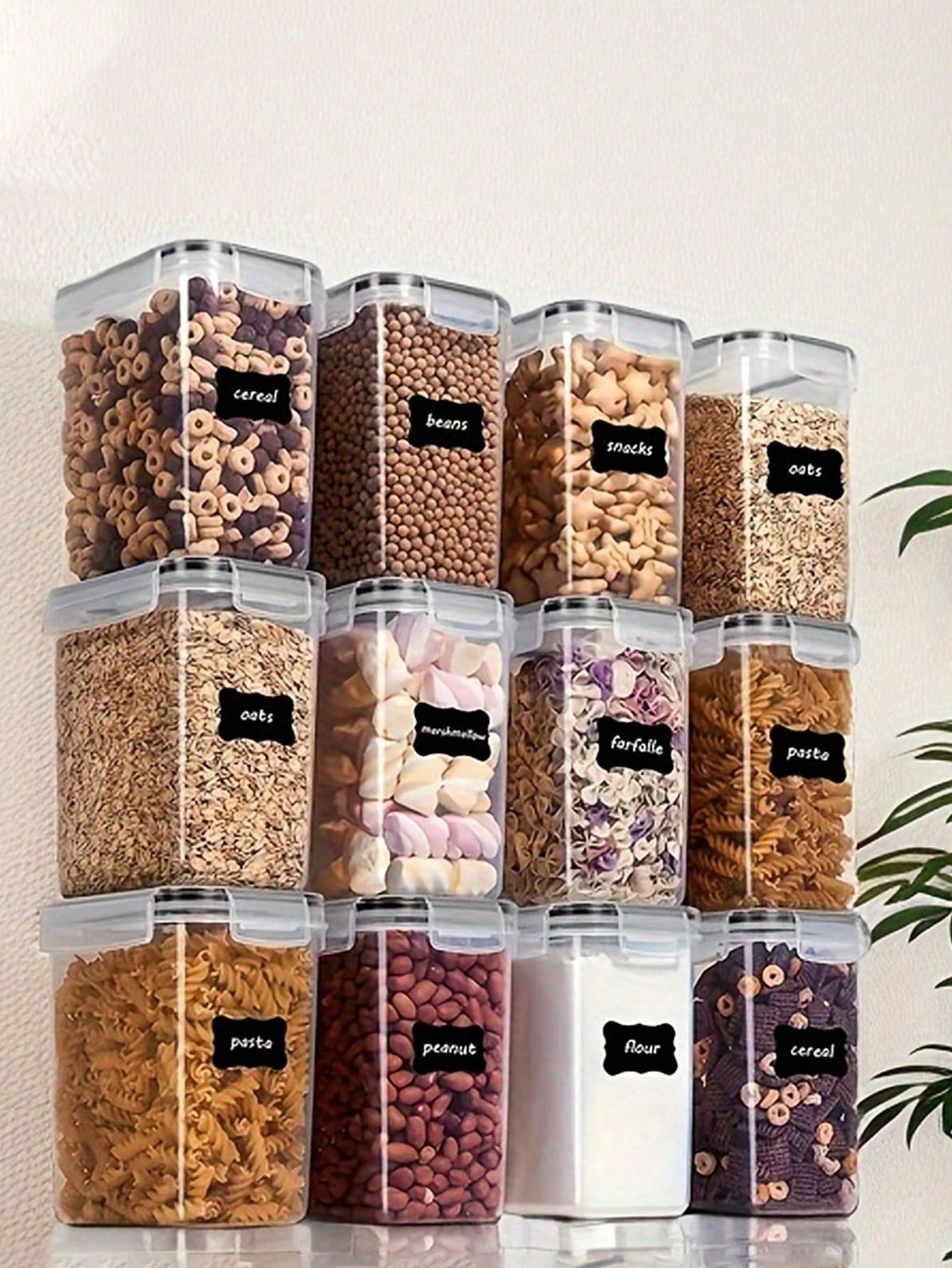 48pcs Airtight Food Storage Co - Food Storage Organization recension och pris