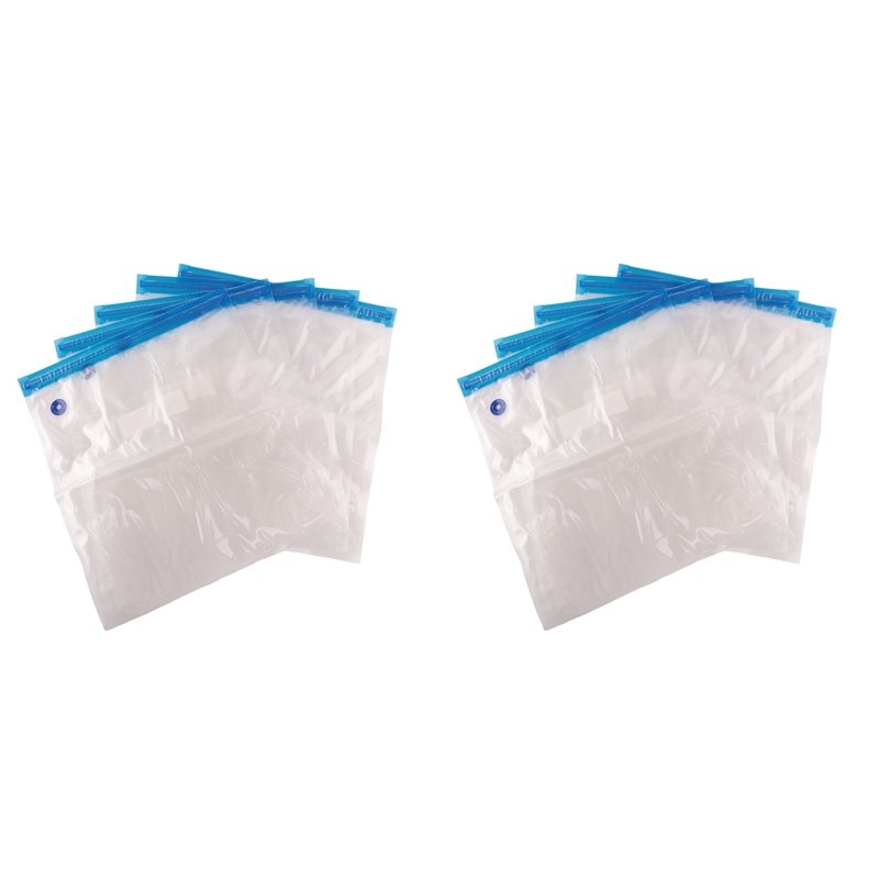10PCS Reusable Vacuum Food Sto - Food Storage Vacuum Pump recension och pris