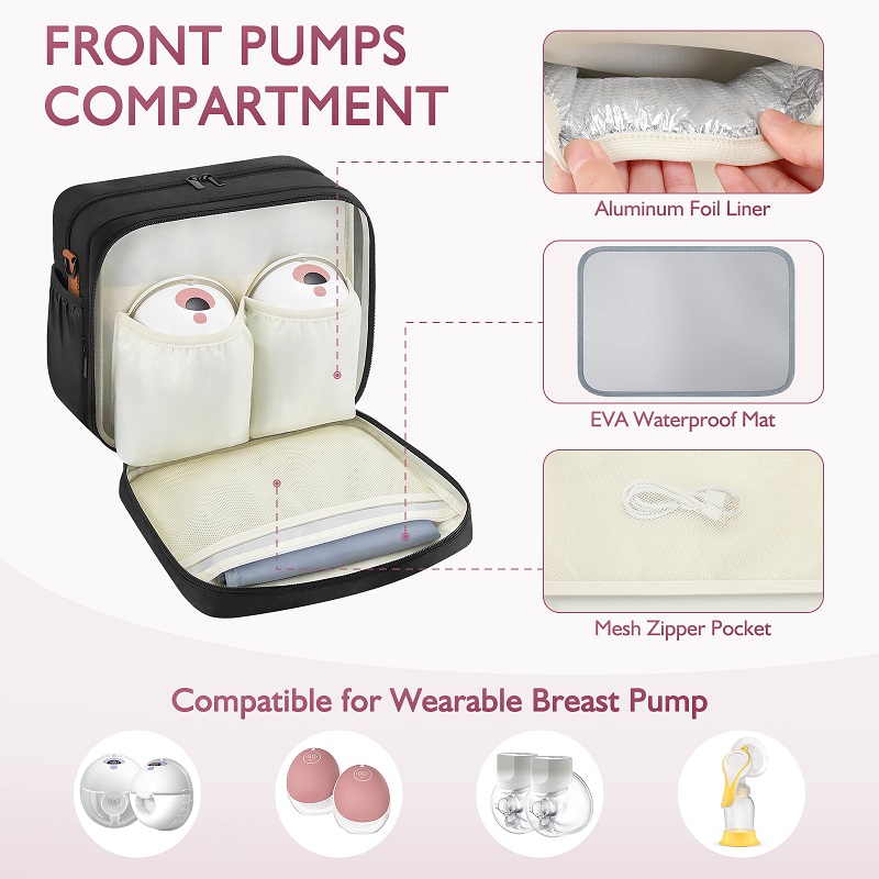 Detachable Breast Pump Bag wit - Food Storage For Baby recension och pris