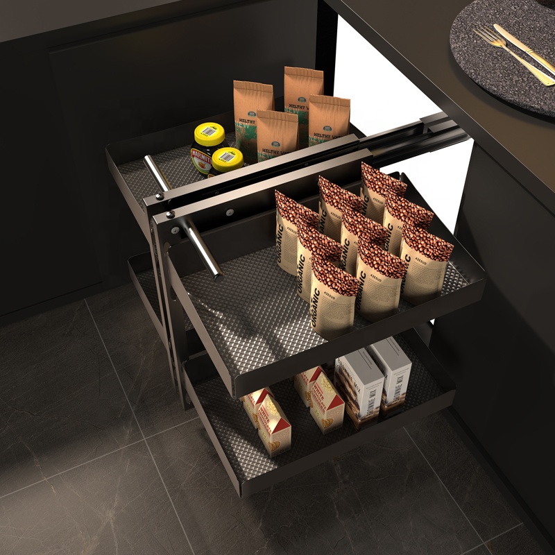 Vbosr Magic Corner Metal Food  - Food Storage Without Pantry recension och pris