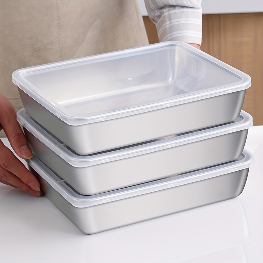 2-Piece Stainless Steel Food S - Food Storage Without Pantry recension och pris