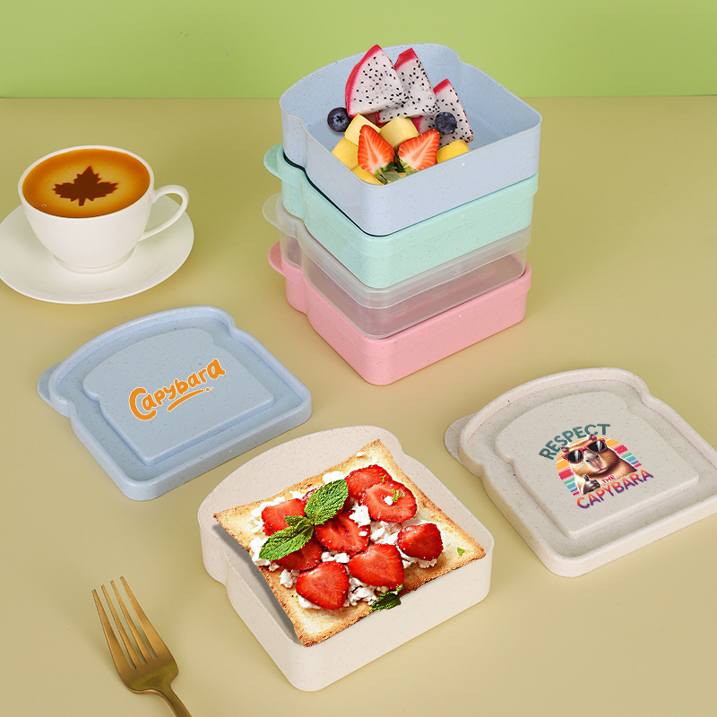 Capybara Sandwich Food Storage - Food Storage Containers Plastic Box recension och pris