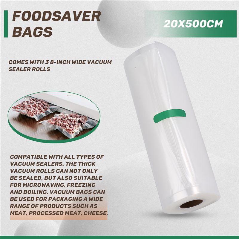 ABVJ-Vacuum Sealer Bags Rolls  - Food Storage Vacuum Bags recension och pris