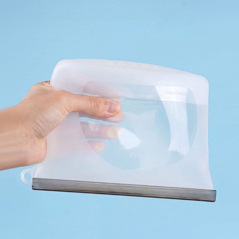 Silicone Food Preservation Bag - Food Storage Ziploc Bags recension och pris