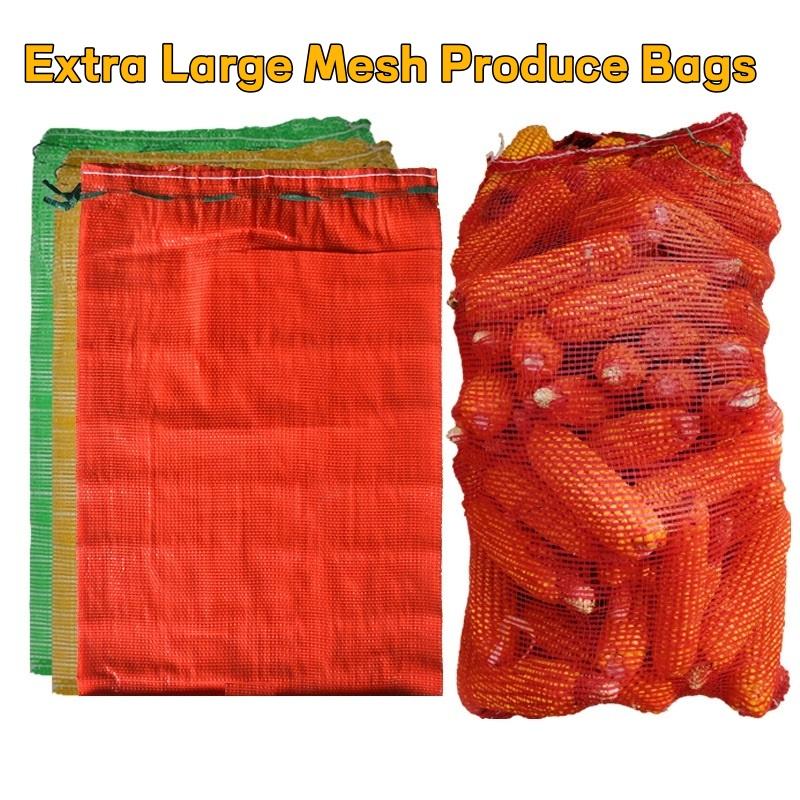 10Pcs Extra Large Reusable Mes - Produce Bag Reusable Mesh recension och pris