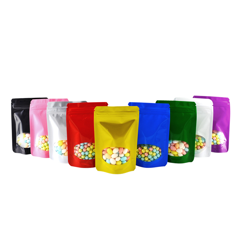 100 Pcs Colored Aluminum Foil  - Food Storage Ziploc Bags recension och pris
