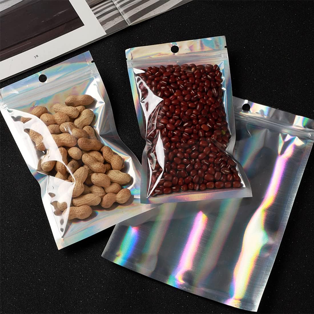 50/10PCS Laser Sealing Bags Pl - Food Storage Ziploc Bags recension och pris
