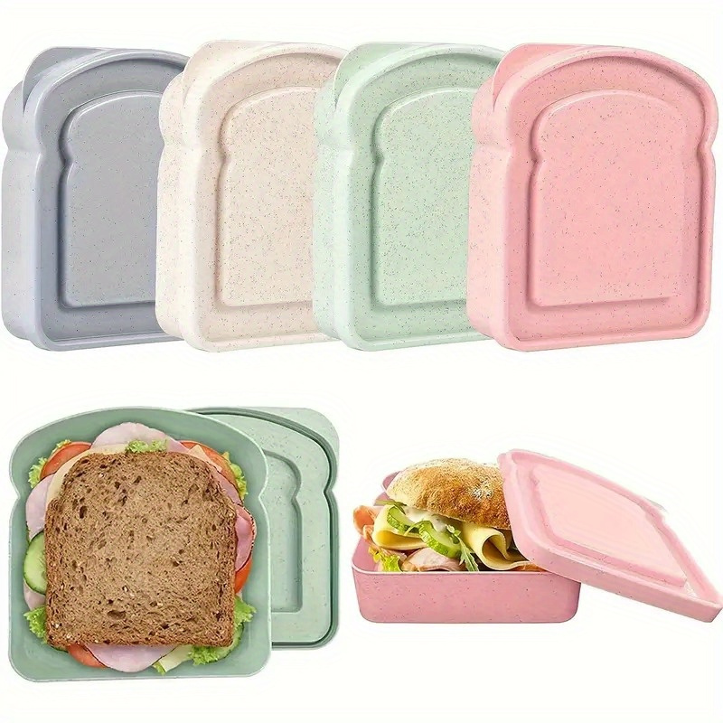 1pc Bento Boxes, Sandwich Cont - Food Storage Containers Plastic Box recension och pris