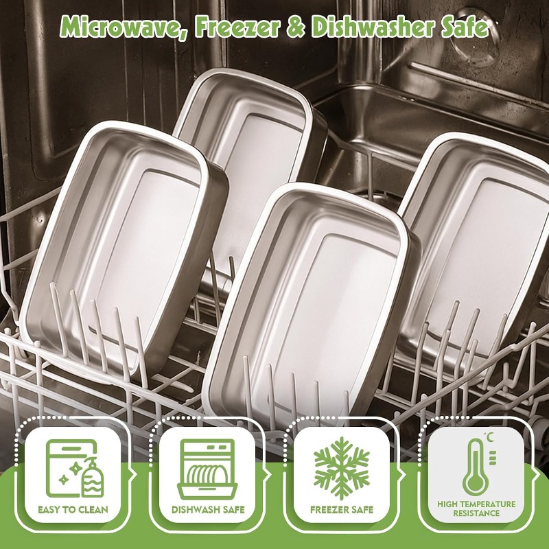 Stainless Steel Large Capacity - Food Storage For Camping recension och pris