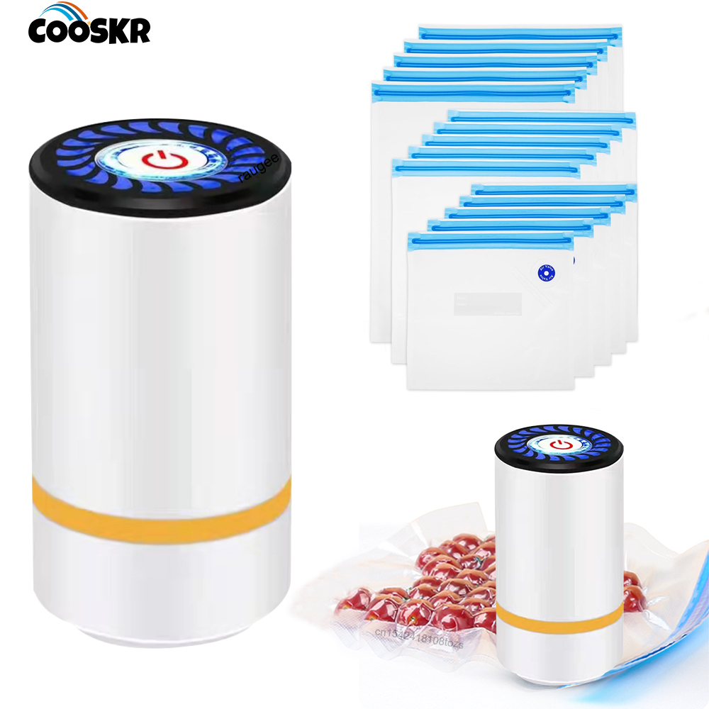 Electric Air Pump Handheld Aut - Food Storage Vacuum Pump recension och pris