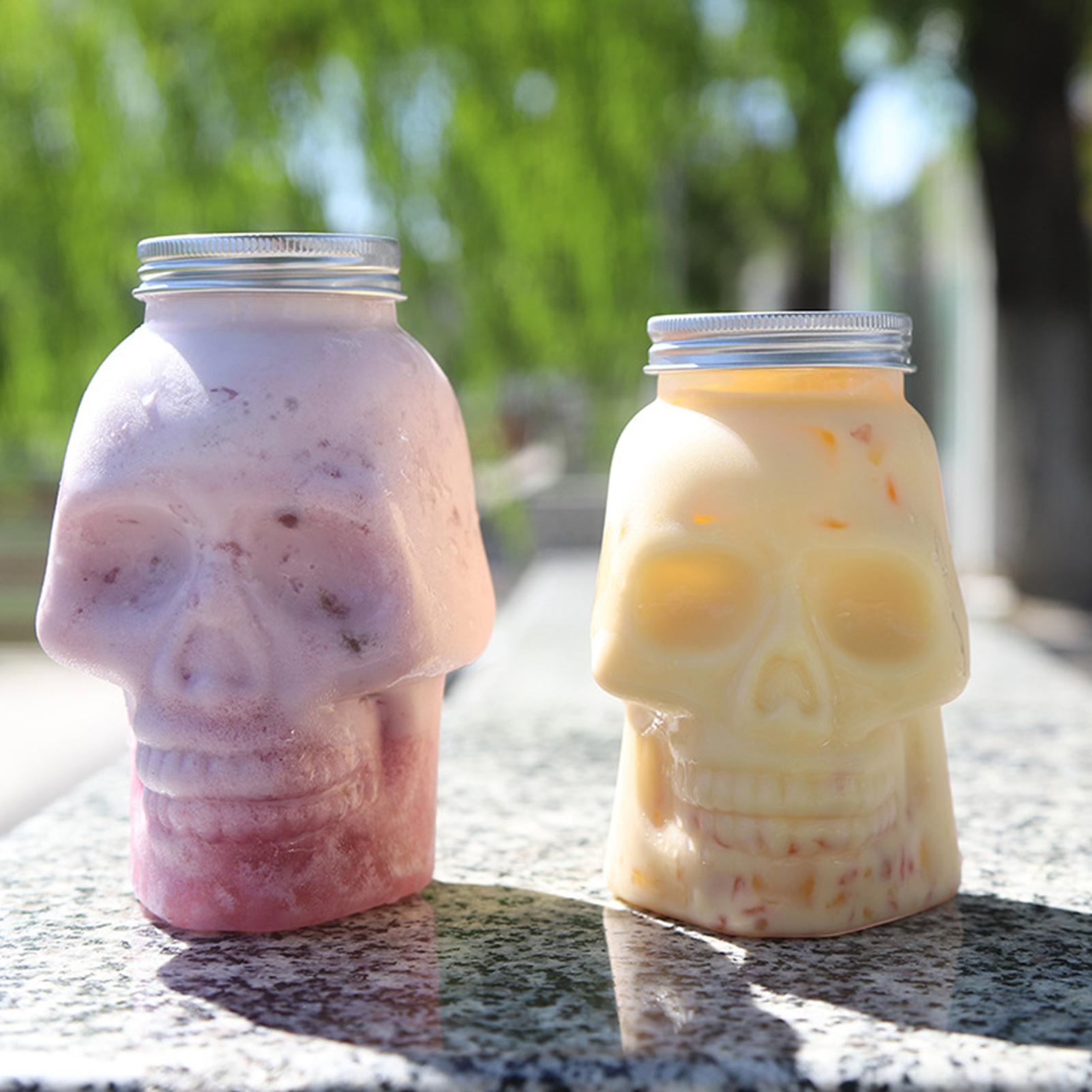 Skull Jars 500ml/800ml Reusabl - Food Storage Lidl recension och pris
