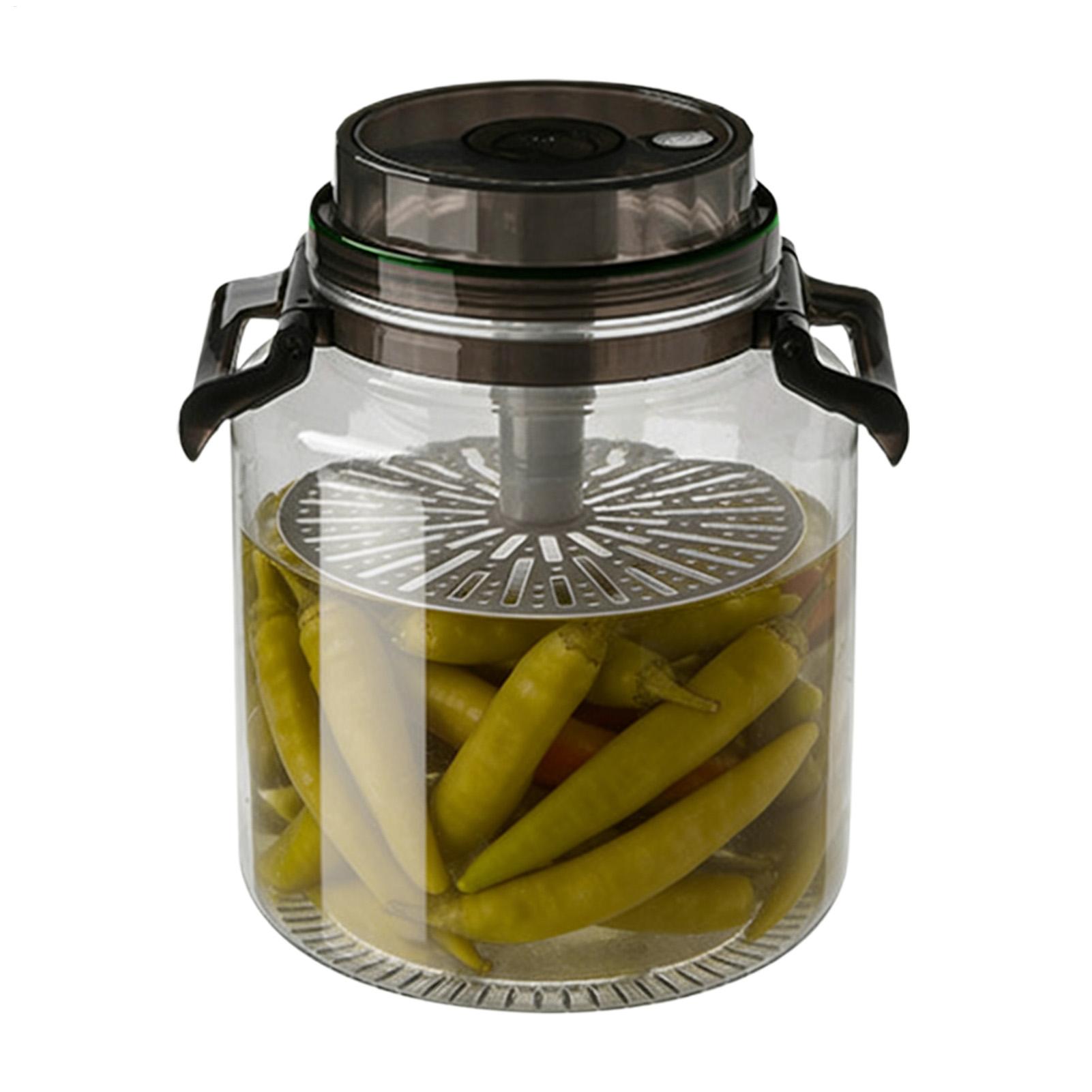 5L Round Pickle Jars With Lids - Food Storage Lidl recension och pris