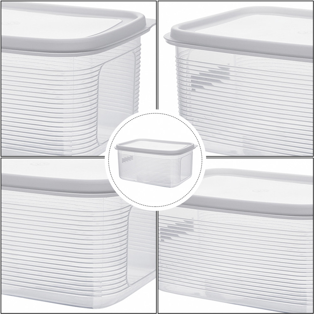 Transparent Airtight Pet Food  - Food Storage Containers Plastic Box recension och pris