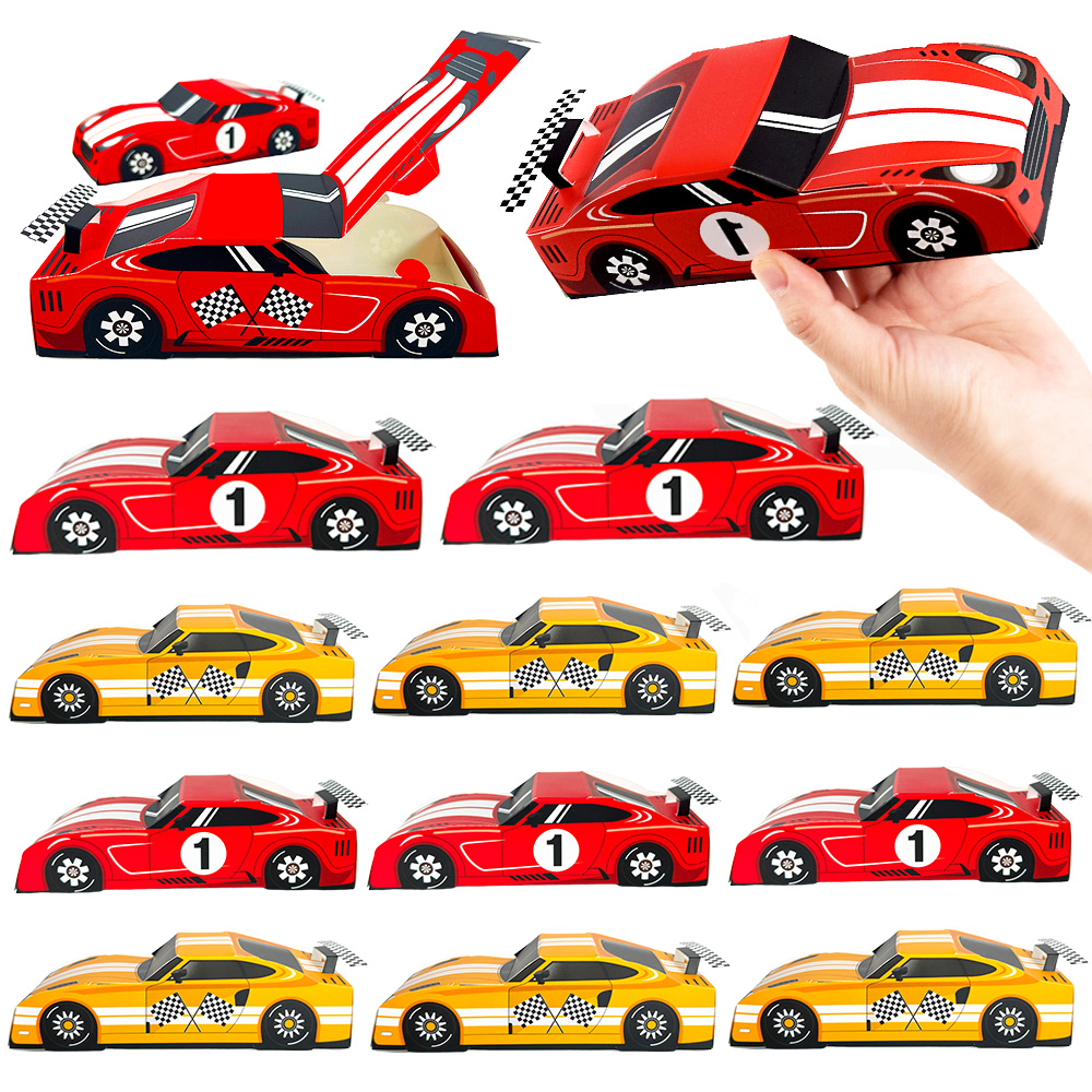 10/20/30pcs Racing Car Theme G - Food Storage For Baby recension och pris