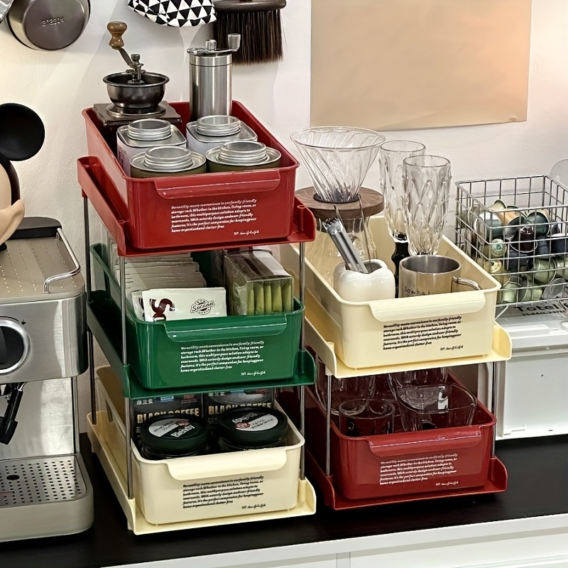 2/3Layer Tea Bag Storage Box O - Food Storage Pantry recension och pris