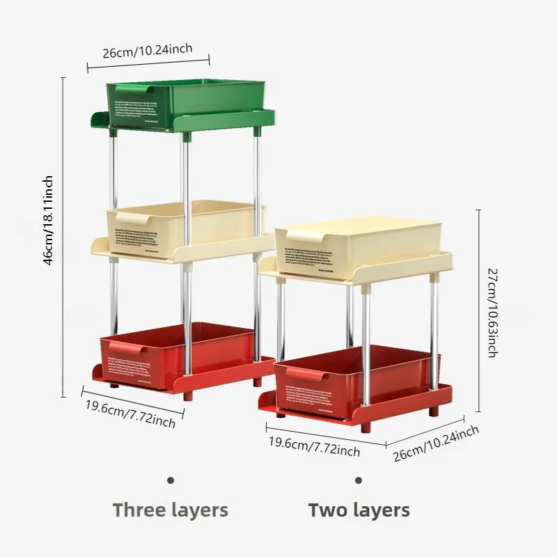 2/3Layer Tea Bag Storage Box O - Food Storage Pantry recension och pris
