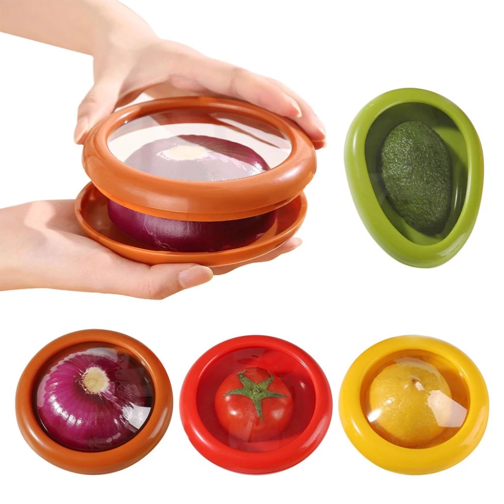 Transparent Avocado Fresh Keep - Food Storage Containers Plastic Box recension och pris