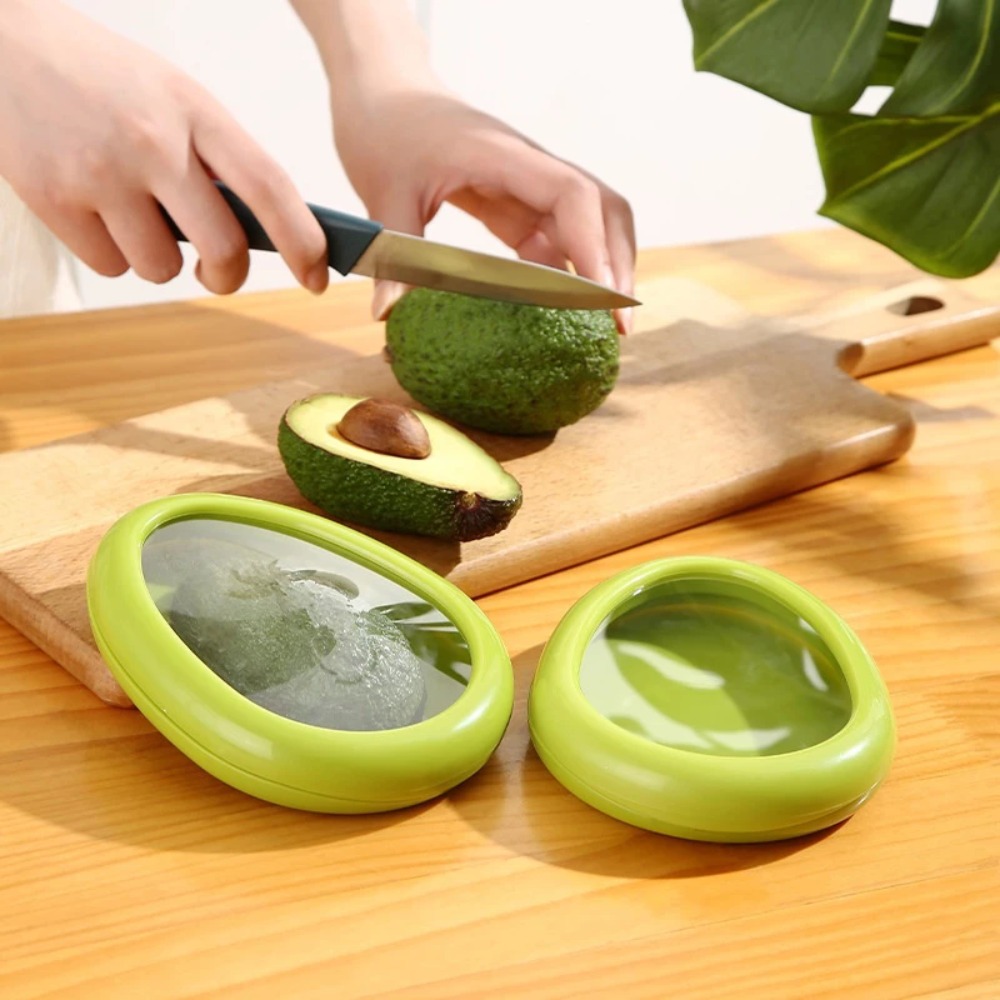 Transparent Avocado Fresh Keep - Food Storage Containers Plastic Box recension och pris
