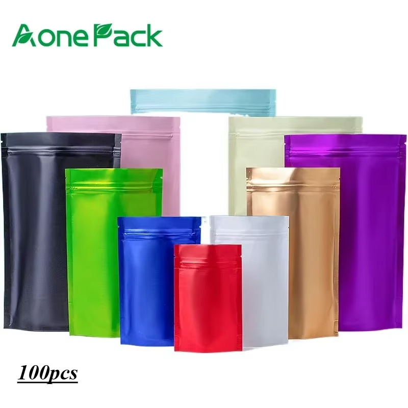 100pcs Custom Matt Finished Se - Food Storage Ziploc Bags recension och pris