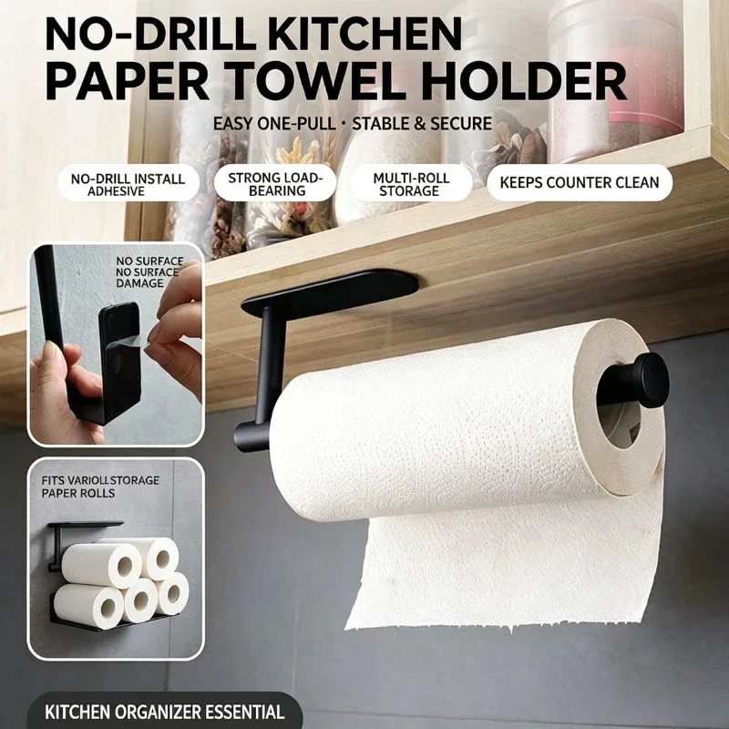 Paper Roll Holder Towel Rack H - Food Storage Shelving recension och pris