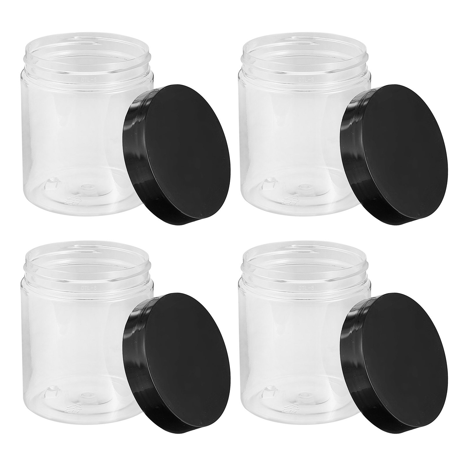 12Pcs Clear Plastic Storage Ja - Food Storage Pantry recension och pris