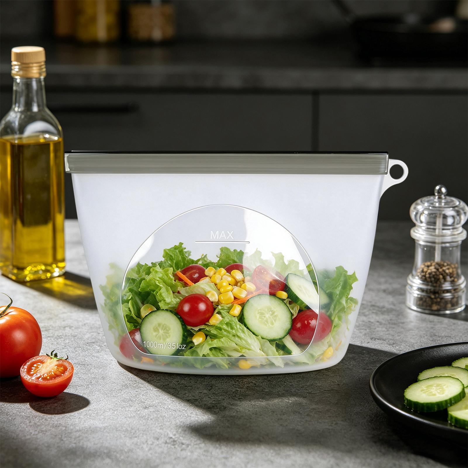 Reusable Food Storage Bags Lea - Food Storage Ziploc Bags recension och pris