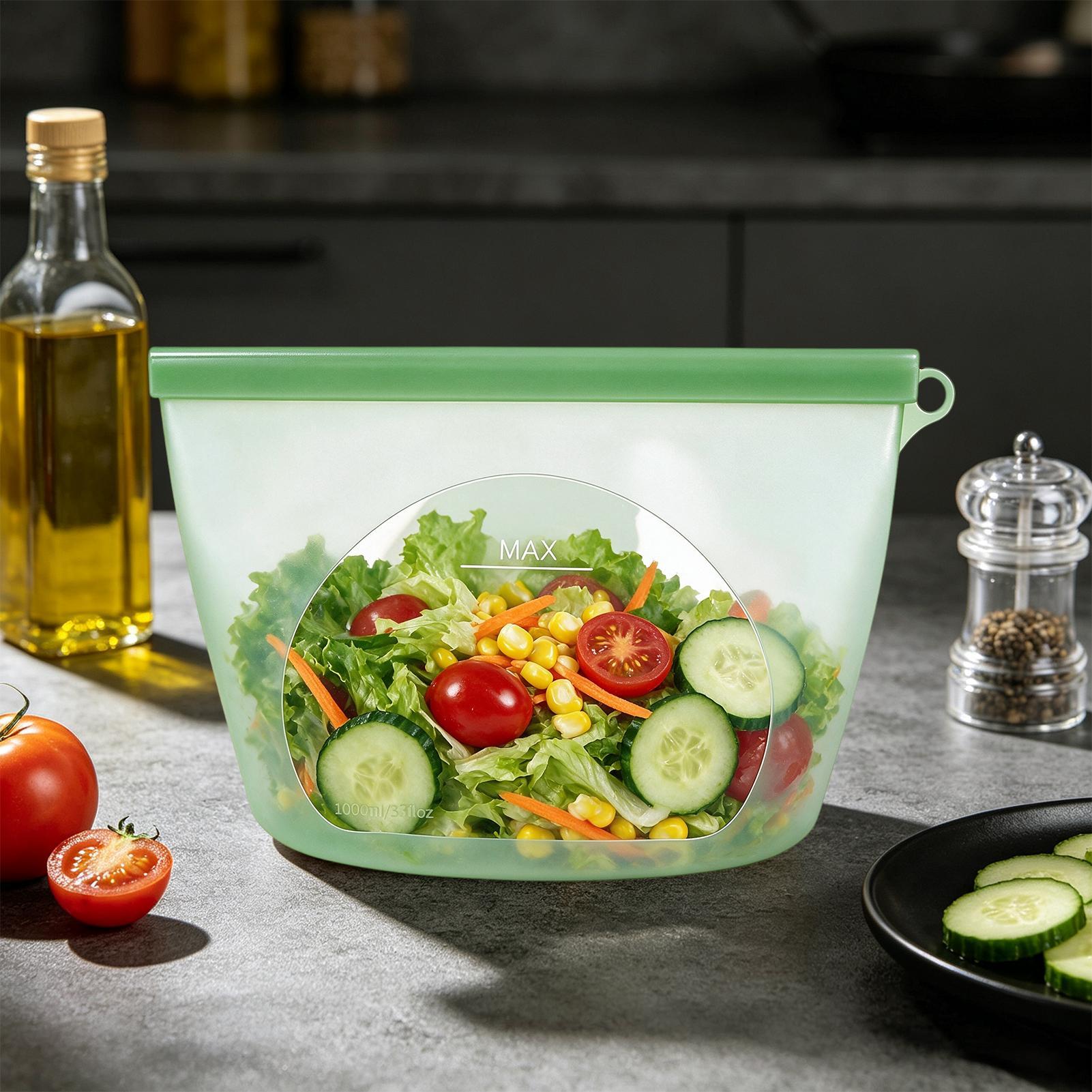 Reusable Food Storage Bags Lea - Food Storage Ziploc Bags recension och pris