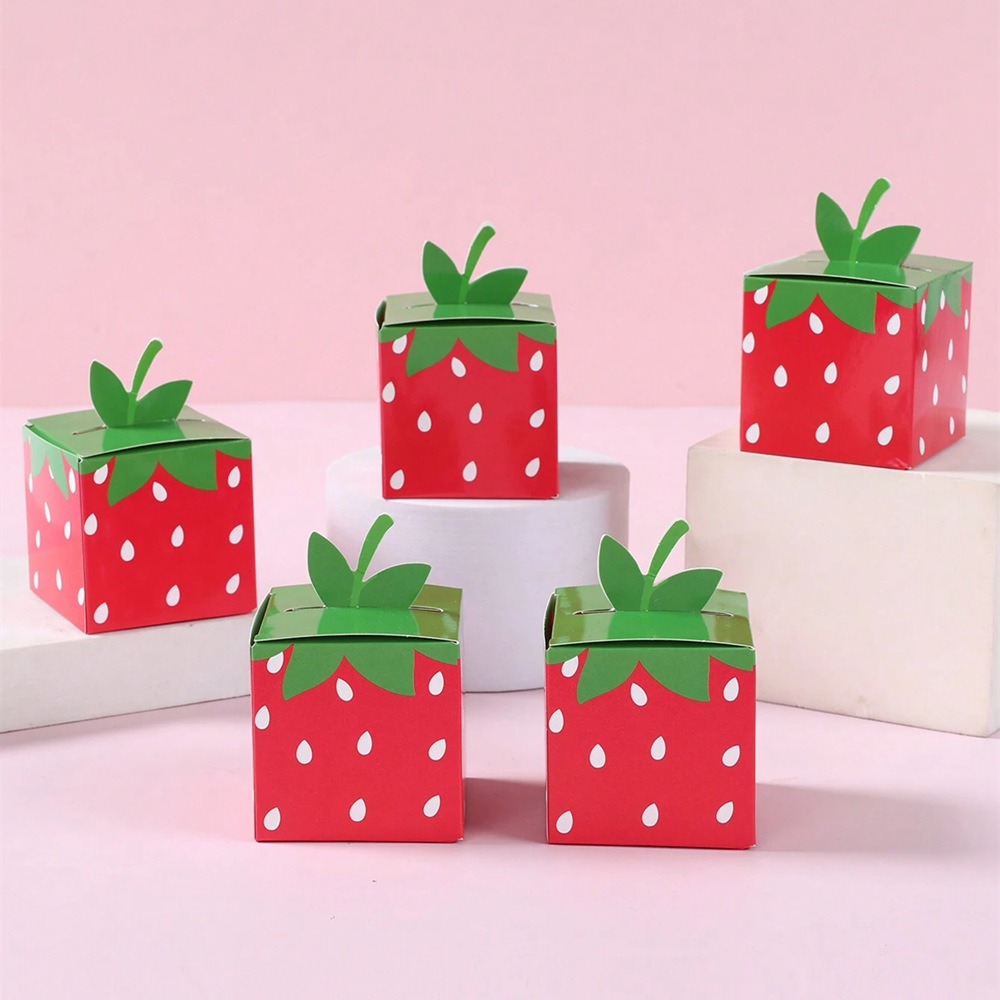 10Pcs Sweet Fruit Strawberry T - Food Storage For Baby recension och pris
