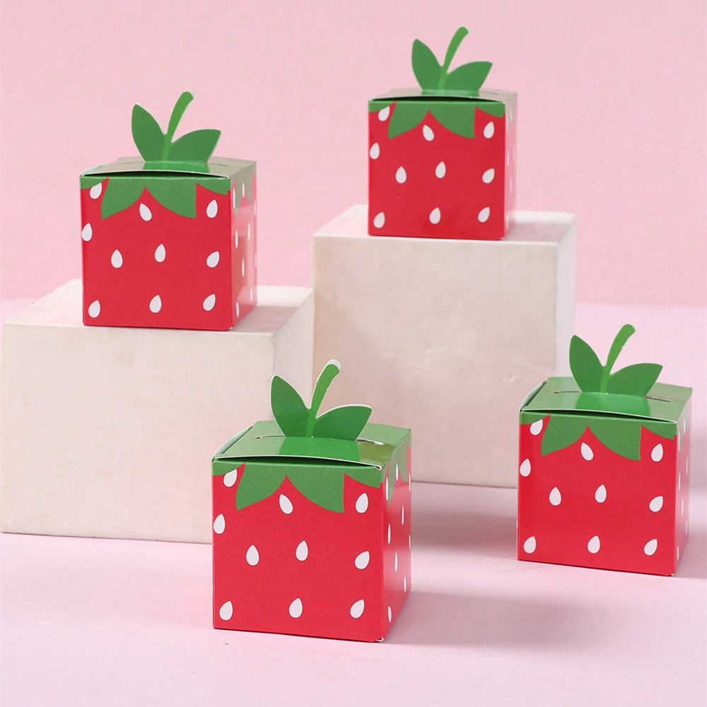 10Pcs Sweet Fruit Strawberry T - Food Storage For Baby recension och pris