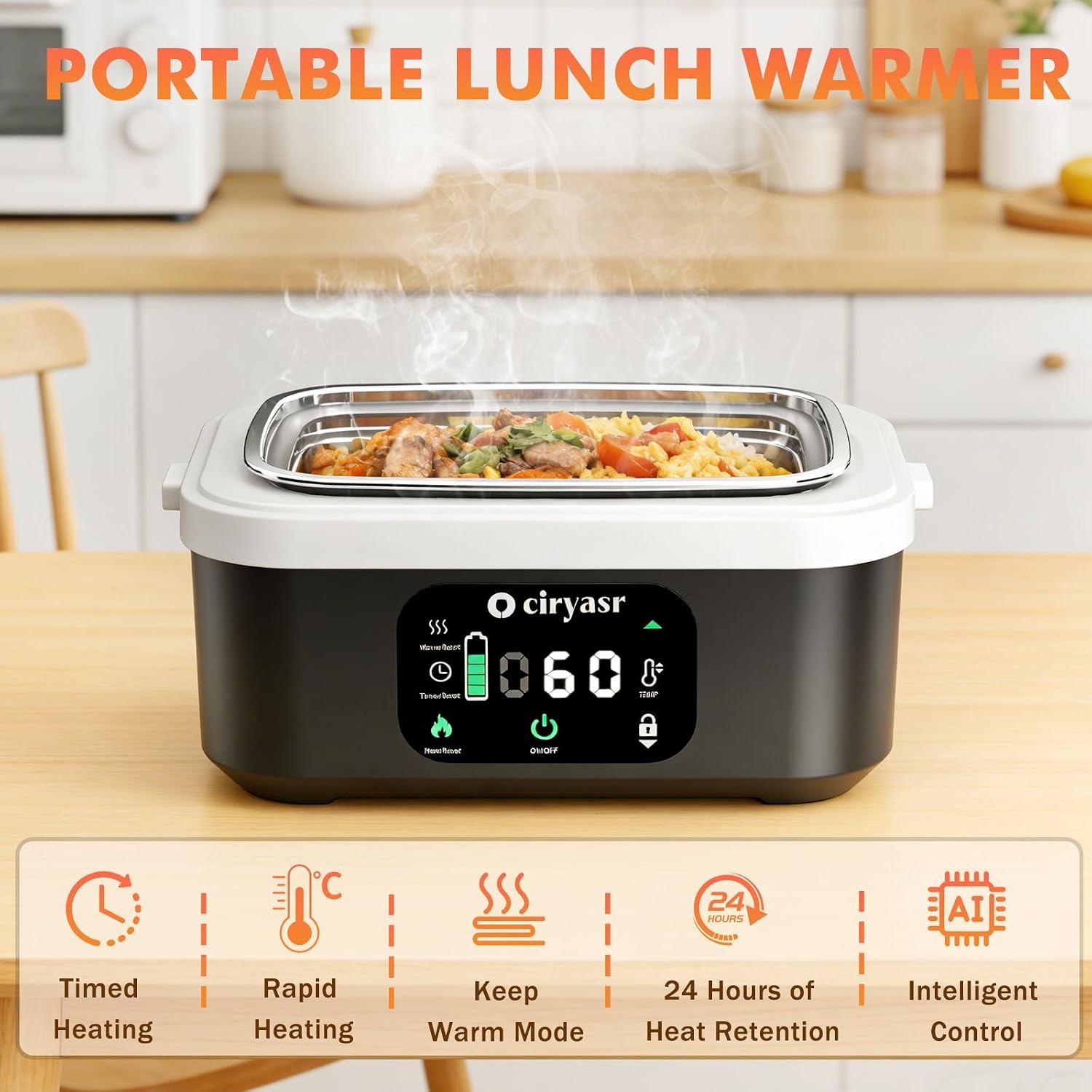 Powerful Electric Lunch Box, 1 - Food Storage For Camping recension och pris