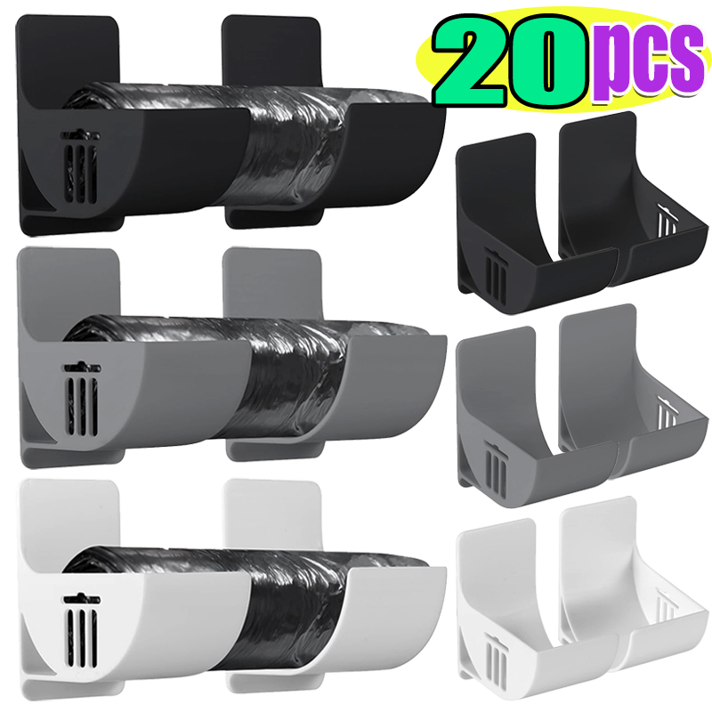 Wall Mounted Trash Bag Holder  - Food Storage Shelving recension och pris