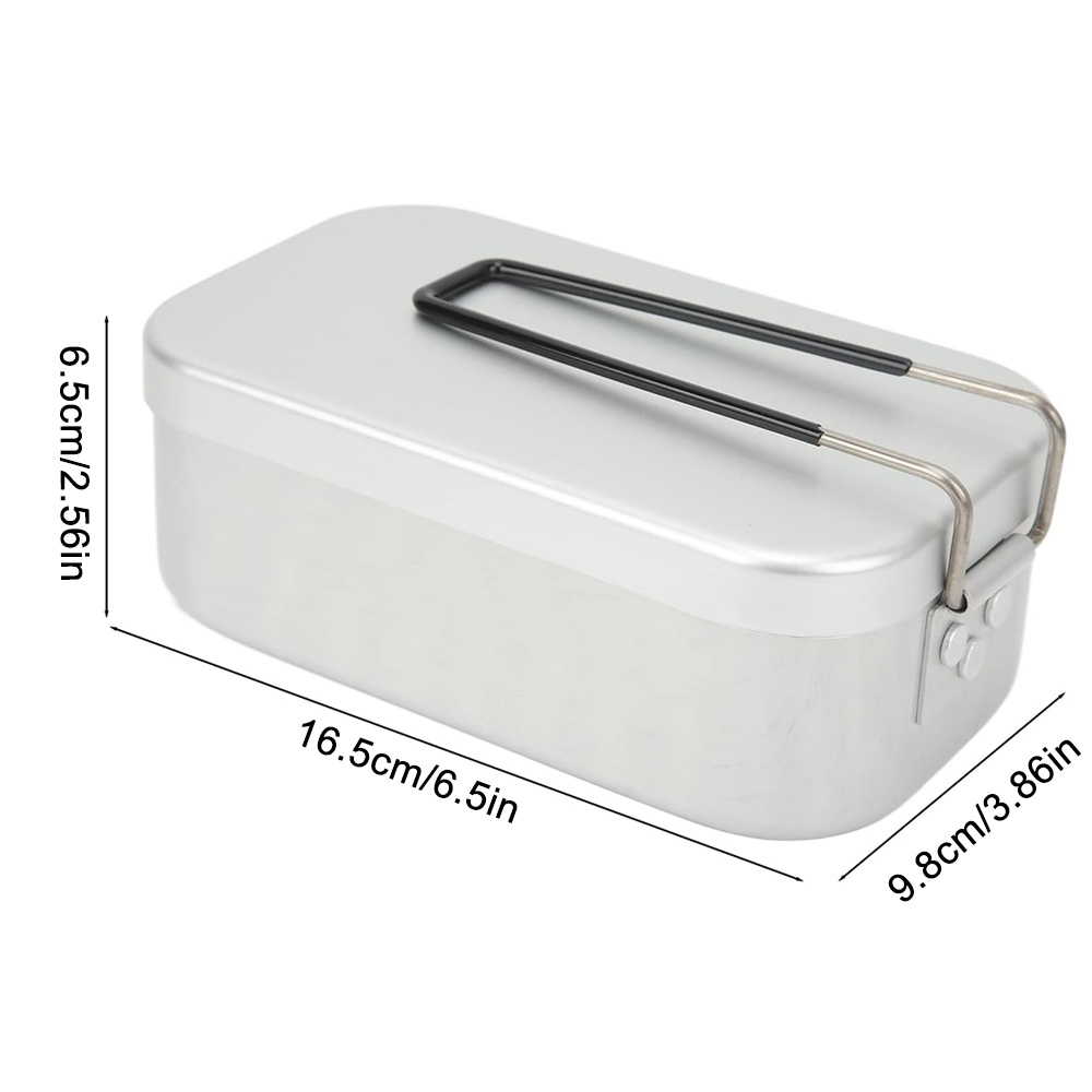 800ML Aluminum Lunch Boxes Out - Food Storage For Camping recension och pris