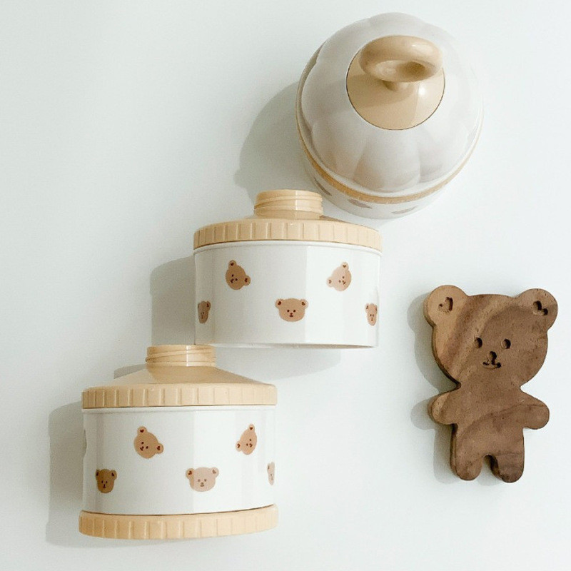 Cute Bear Milk Powder Box Baby - Food Storage For Baby recension och pris