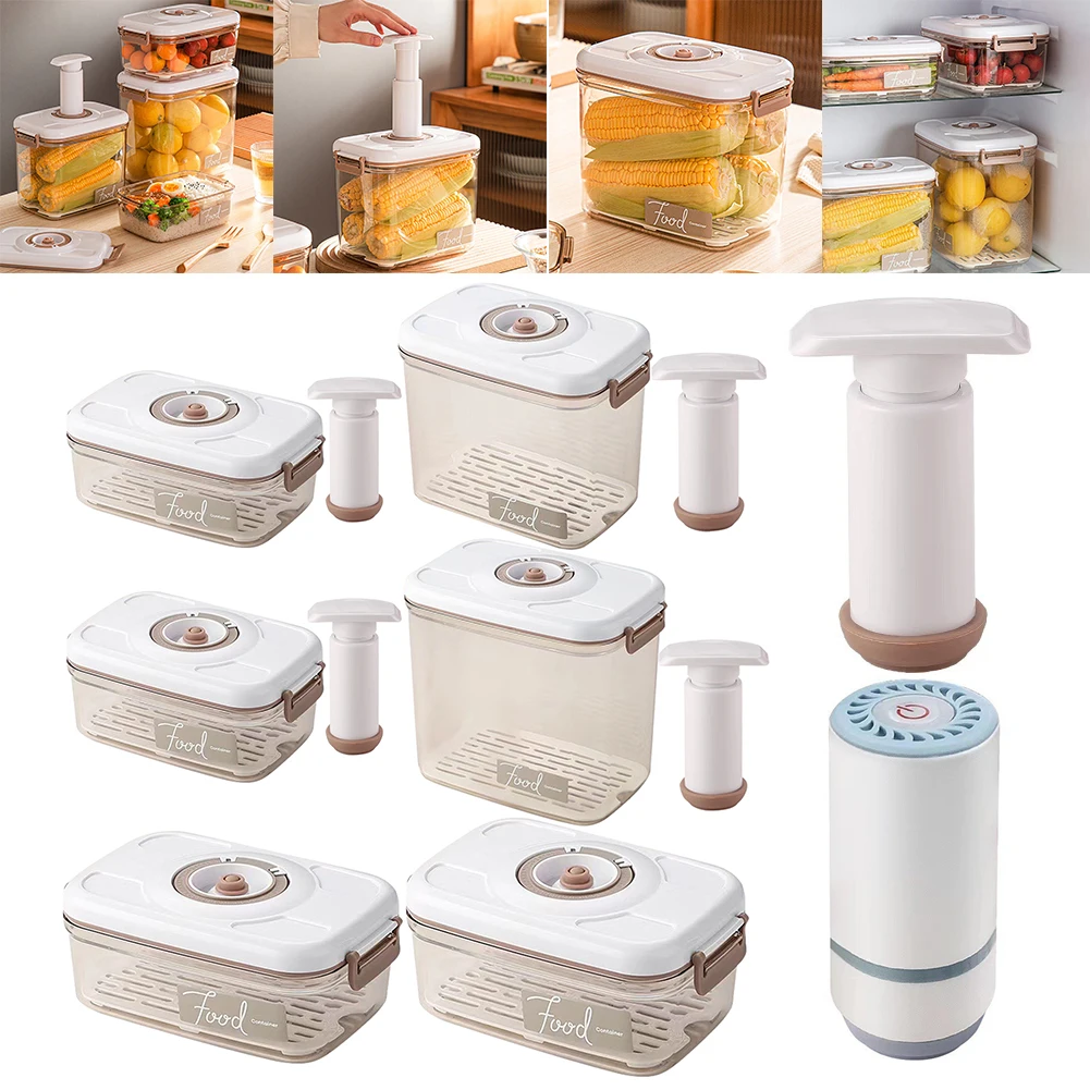 Vacuum Food Storage Box Vacuum - Food Storage Vacuum Pump recension och pris