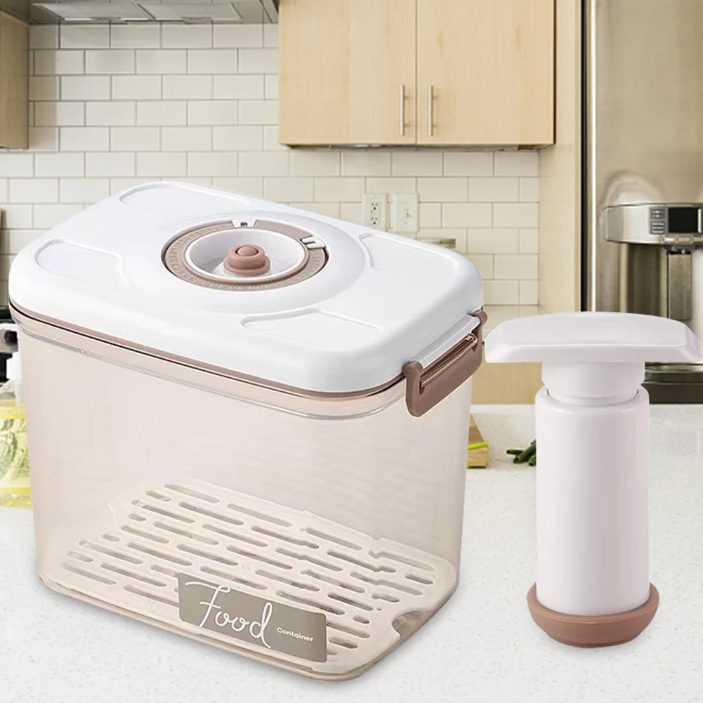 Vacuum Food Storage Box Vacuum - Food Storage Vacuum Pump recension och pris