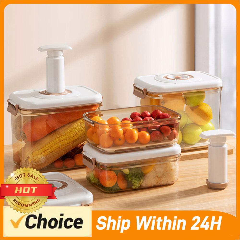 Vacuum Food Storage Container  - Food Storage Vacuum Pump recension och pris