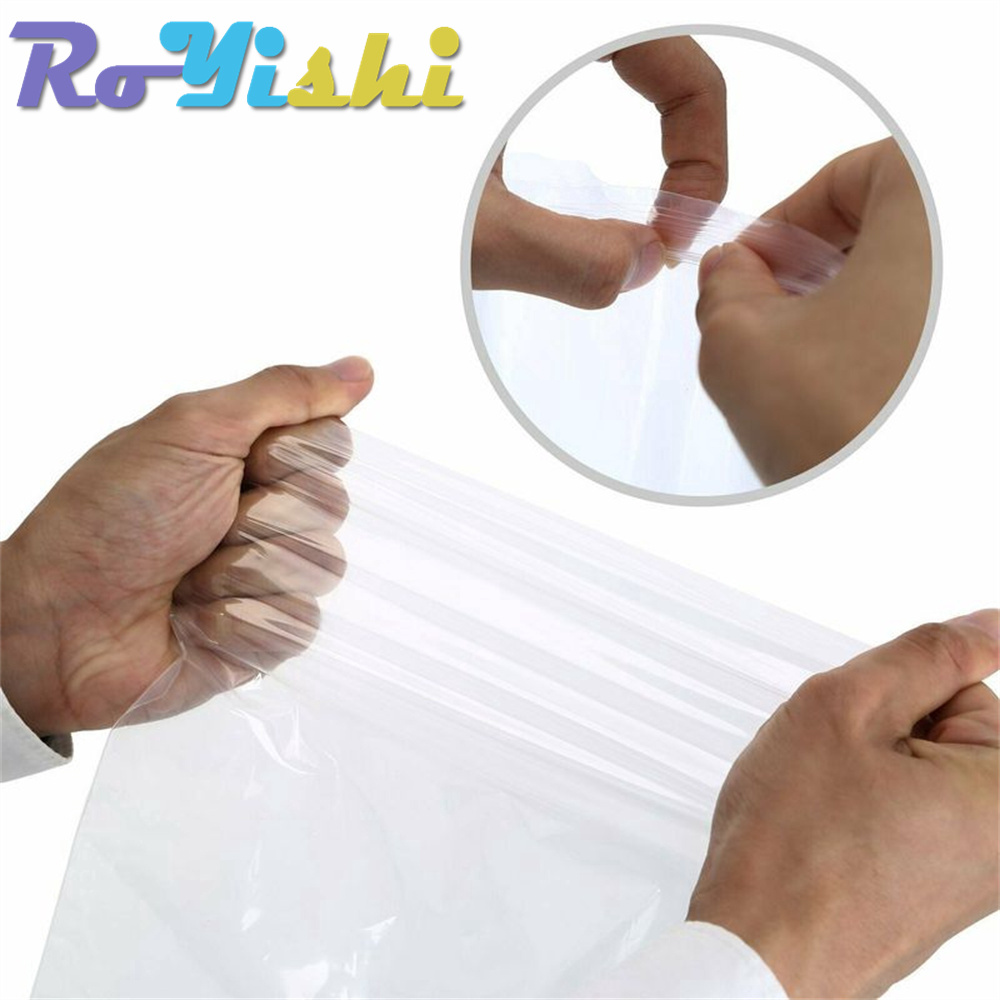 100 Pcs/Pack 5-12 Wire Self Se - Food Storage Ziploc Bags recension och pris