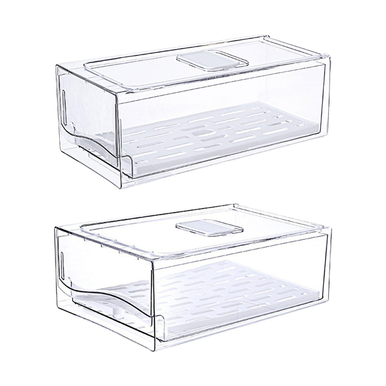 Fridge Drawer Bins Pantry Orga - Food Storage Without Pantry recension och pris