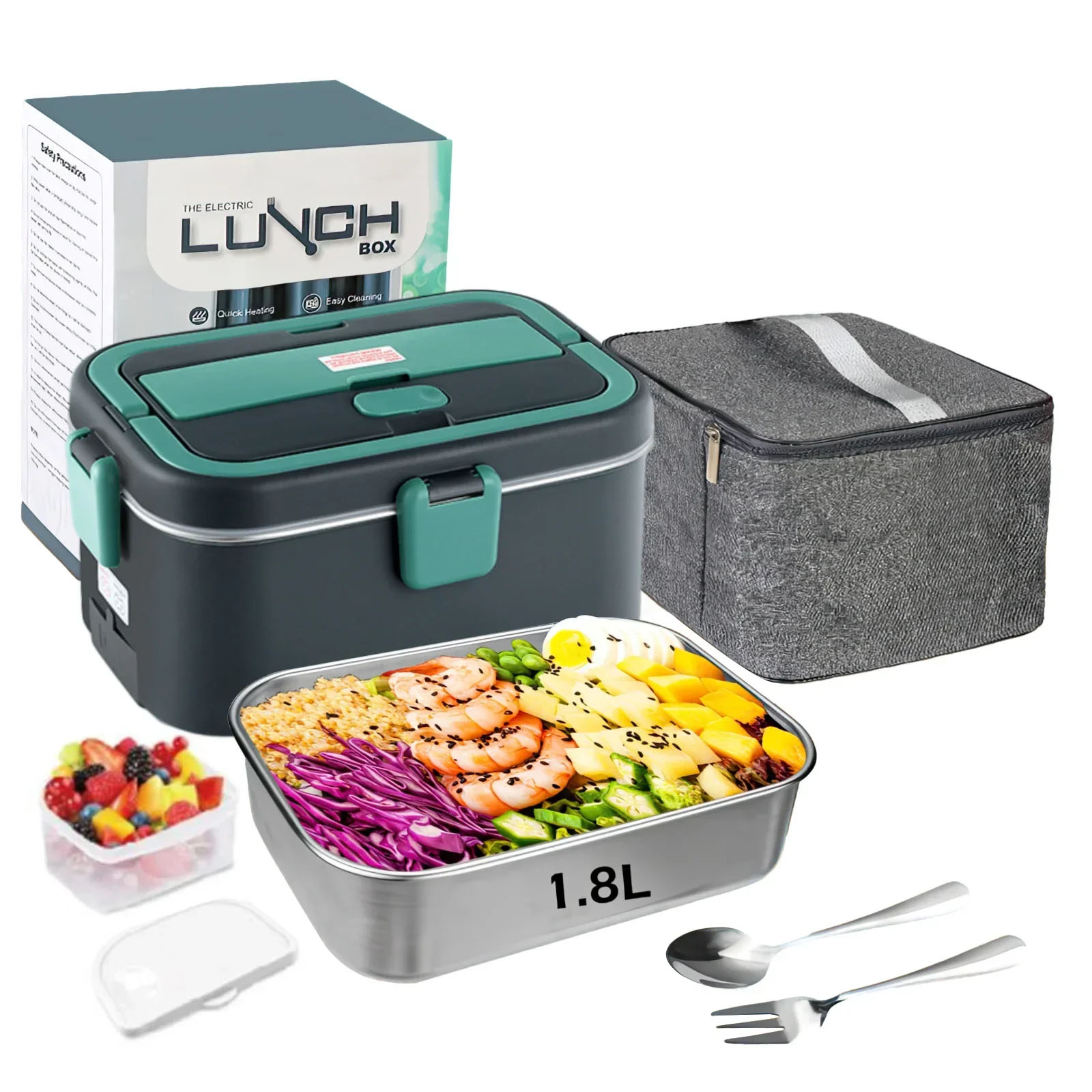 Electric Lunch Box Food Warmer - Food Storage For Camping recension och pris